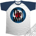 Who (The) - Raglan Baseball Target Classic (T-Shirt Unisex Tg. L) gioco di Rock Off