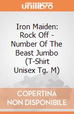 Iron Maiden: Rock Off - Number Of The Beast Jumbo (T-Shirt Unisex Tg. M) giochi