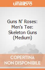 Guns N' Roses: Men's Tee: Skeleton Guns (Medium) gioco