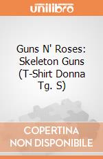 Guns N' Roses: Skeleton Guns (T-Shirt Donna Tg. S) gioco