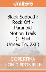 Black Sabbath: Rock Off - Paranoid Motion Trails (T-Shirt Unisex Tg. 2XL) giochi