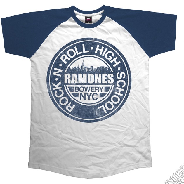 Ramones - Bowery Nyc (T-Shirt Unisex Tg. S) gioco di Rock Off