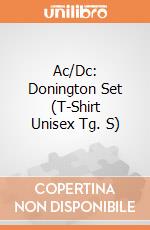 Ac/Dc: Donington Set (T-Shirt Unisex Tg. S) gioco