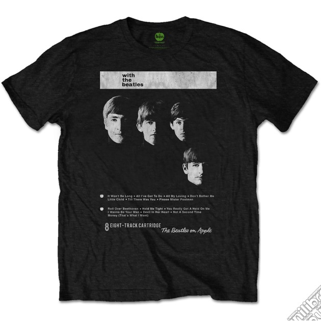 Beatles (The): With Beatles (The) 8 Track (T-Shirt Unisex Tg. XL) gioco di Rock Off
