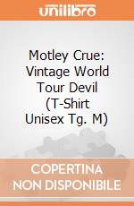 Motley Crue: Vintage World Tour Devil (T-Shirt Unisex Tg. M) gioco di Rock Off