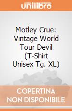 Motley Crue: Vintage World Tour Devil (T-Shirt Unisex Tg. XL) gioco di Rock Off