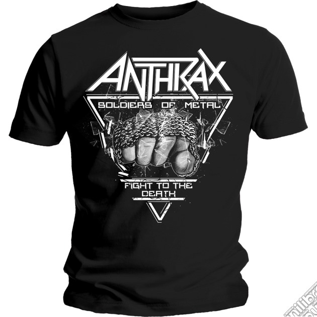 Anthrax - Soldier Of Metal Ftd (T-Shirt Unisex Tg. S) gioco di Rock Off