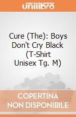 Cure (The): Boys Don't Cry Black (T-Shirt Unisex Tg. M) gioco di Rock Off