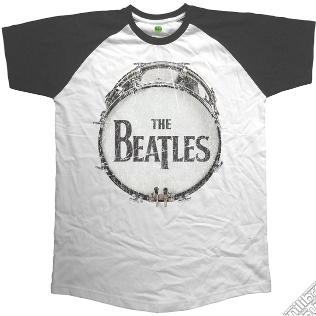 Beatles (The) - Raglan Original Vintage Drum (T-Shirt Unisex Tg. XL) gioco di Rock Off