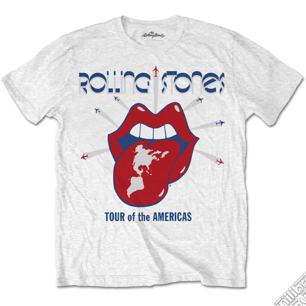 Rolling Stones (The): Tour Of The Americas (T-Shirt Unisex Tg. L) gioco di Rock Off