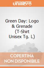 Green Day: Logo & Grenade (T-Shirt Unisex Tg. L) gioco di Rock Off