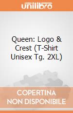 Queen: Logo & Crest (T-Shirt Unisex Tg. 2XL) gioco di Rock Off