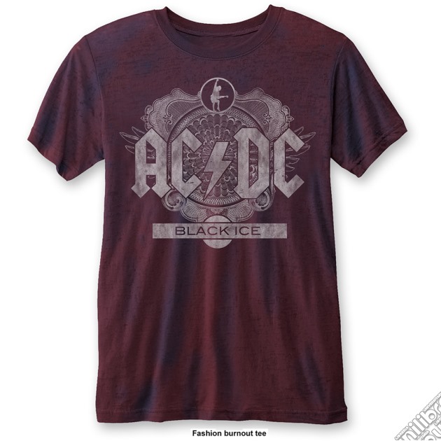 Ac/Dc - Black Ice (T-Shirt Unisex Tg. M) gioco di Rock Off