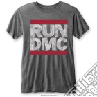 Run Dmc - Dmc Logo Grey (T-Shirt Unisex Tg. M) gioco di Rock Off
