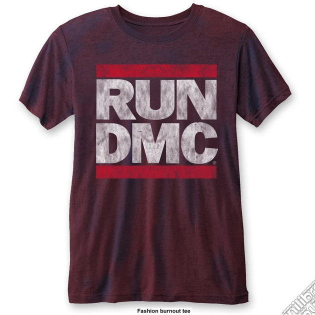 Run Dmc - Dmc Logo Blue Red (T-Shirt Unisex Tg. XL) gioco di Rock Off