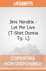 Jimi Hendrix - Let Me Live (T-Shirt Donna Tg. L) gioco di Rock Off