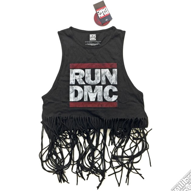 Run Dmc - Logo Vintage With Tassels (Canotta Donna Tg. XL) gioco di Rock Off