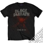 Black Sabbath - The End Mushroom Cloud Red (T-Shirt Unisex Tg. M) giochi