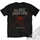 Black Sabbath - The End Mushroom Cloud Red (T-Shirt Unisex Tg. XL) giochi