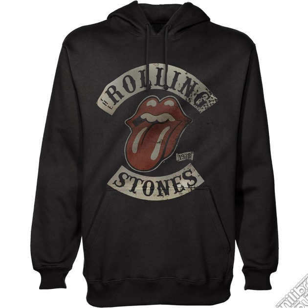 Rolling Stones (The): 1978 Tour (Felpa Con Cappuccio Unisex Tg. L) gioco