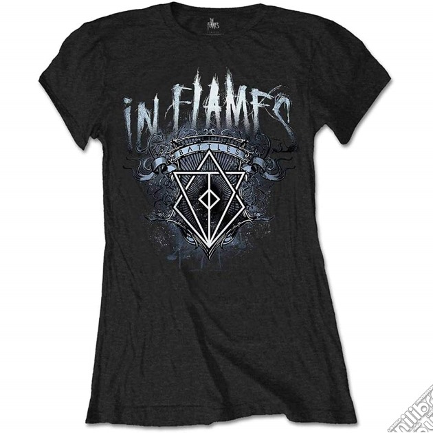 In Flames - Battles Crest (T-Shirt Donna Tg. M) gioco