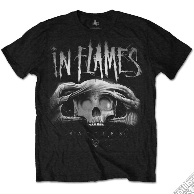 In Flames - Battles 2 Tone (T-Shirt Unisex Tg. S) gioco