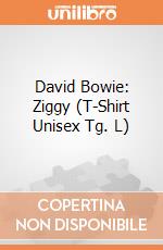 David Bowie: Ziggy (T-Shirt Unisex Tg. L) gioco
