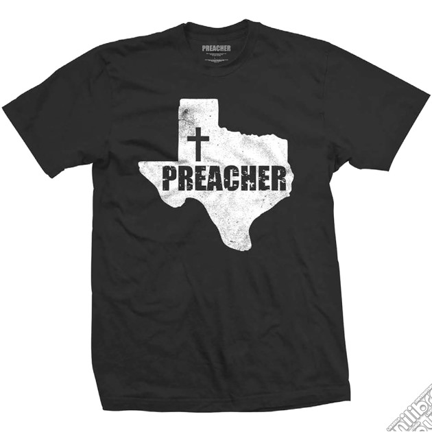 Preacher - Texas State (T-Shirt Unisex Tg. M) gioco di Rock Off