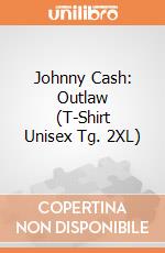 Johnny Cash: Outlaw (T-Shirt Unisex Tg. 2XL) gioco di Rock Off