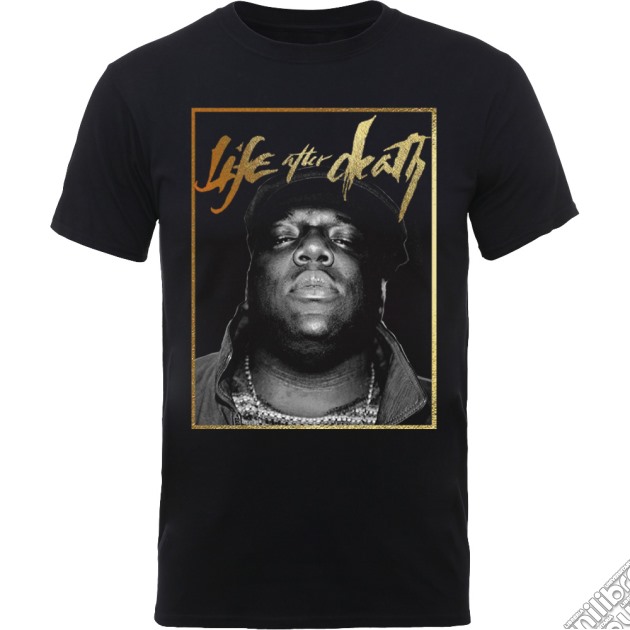 Biggie Smalls - Life Gold (T-Shirt Unisex Tg. S) gioco di Rock Off