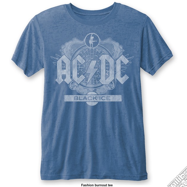 Ac/Dc - Black Ice (T-Shirt Unisex Tg. S) gioco di Rock Off