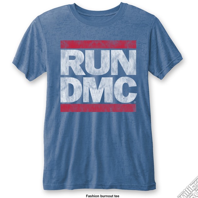 Run Dmc - Vintage Logo (T-Shirt Unisex Tg. S) gioco di Rock Off