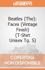 Beatles (The): Faces (Vintage Finish) (T-Shirt Unisex Tg. S) gioco