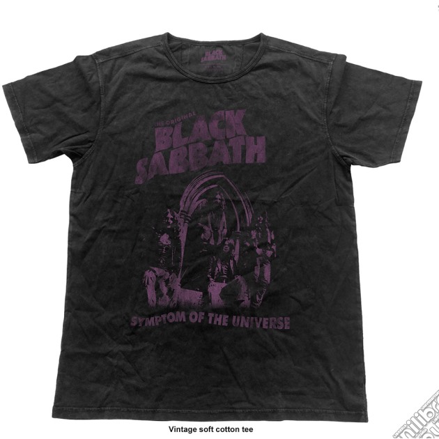 Black Sabbath - Symptom Of The Universe (Vintage Finish) (T-Shirt Unisex Tg. XL) gioco