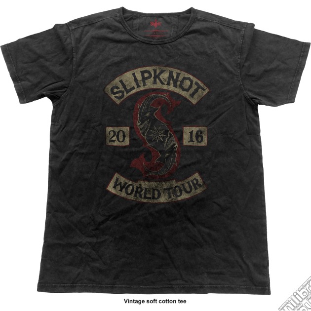 Slipknot - Patched-Up (Vintage Finish) (T-Shirt Unisex Tg. S) gioco