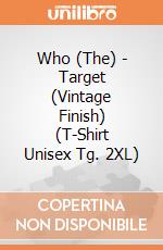 Who (The) - Target (Vintage Finish) (T-Shirt Unisex Tg. 2XL) gioco