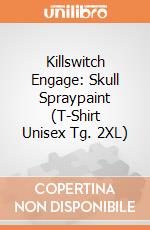 Killswitch Engage: Skull Spraypaint (T-Shirt Unisex Tg. 2XL) gioco