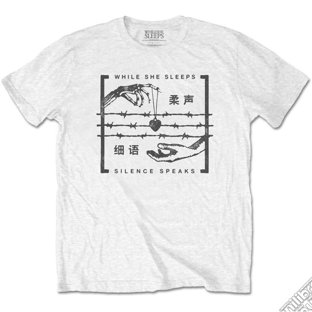 While She Sleeps: Silence Speaks (T-Shirt Unisex Tg. M) gioco
