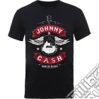 Johnny Cash: Winged Guitar (T-Shirt Unisex Tg. S) gioco di Rock Off