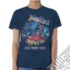 Judas Priest: Painkiller Us Tour 91 (T-Shirt Unisex Tg. L) gioco di Rock Off