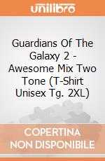 Guardians Of The Galaxy 2 - Awesome Mix Two Tone (T-Shirt Unisex Tg. 2XL) gioco