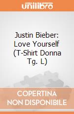 Justin Bieber: Love Yourself (T-Shirt Donna Tg. L) gioco