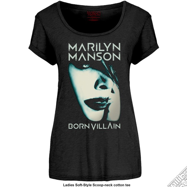 Marilyn Manson - Born Villain (T-Shirt Donna Tg. M) gioco