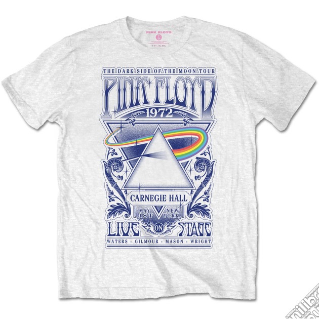 Pink Floyd: Carnegie Hall Poster (T-Shirt Unisex Tg. XL) gioco