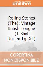 Rolling Stones (The): Vintage British Tongue (T-Shirt Unisex Tg. XL) gioco