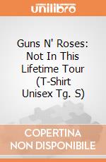 Guns N' Roses: Not In This Lifetime Tour (T-Shirt Unisex Tg. S) gioco di Rock Off