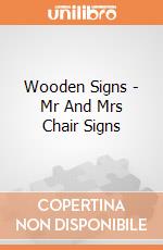 Wooden Signs - Mr And Mrs Chair Signs gioco