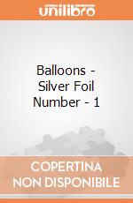 Balloons - Silver Foil Number - 1 gioco