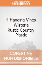 4 Hanging Vines Wisteria Rustic Country Plastic gioco