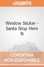 Window Sticker - Santa Stop Here N gioco